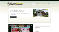 Desktop Screenshot of mooretemplecogic.org